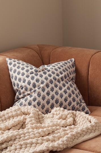 Ellos Home Putetrekk Anja Cushioncover Blå Ellos Home Putetrekk Anja Cushioncover Blå