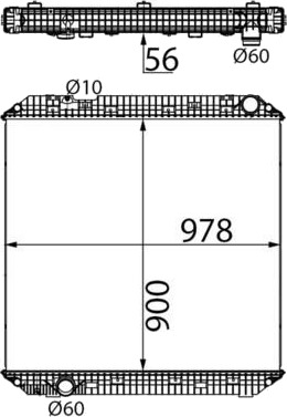 MAHLE CR 2794 000S Radiator motorkjøling