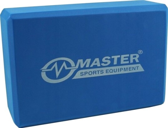 Master Cube Yoga Blokk Master Blå 23 X 15 X 7,5 Cm Master Cube Yoga Blokk Master Blå 23 X 15 X 7,5 Cm