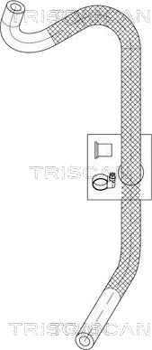 Hydraulikkslange, styring TRISCAN 8516 29063
