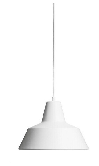 Made by Hand Workshop Pendant W2 Matte White