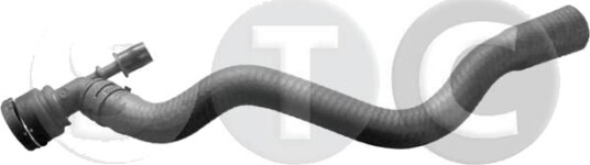 Slange, varmeveksler-radiator STC T409050