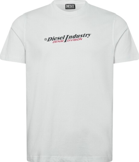 Diesel T Just New Industries Maglietta   White   L