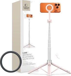 Tech-Protect Tripod-Selfiestang L10s, Rosa