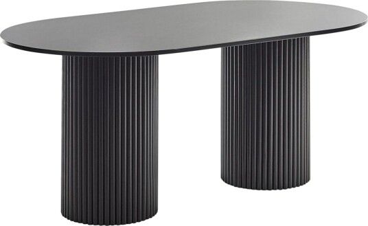 Matbord Beliani Sheridan Black -