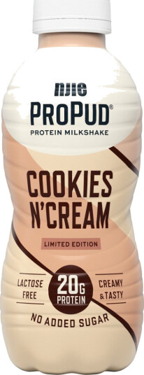 NJIE ProPud Milkshake - Cookies & Cream 330ml NJIE ProPud Milkshake - Cookies & Cream 330ml