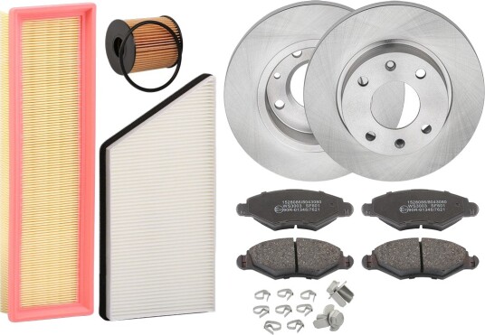 Servicepakke RIDEX 4682P0457
