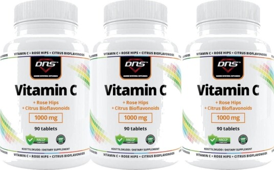 3-pack Vitamin C + Rose hips 3 x 90 tabletter 3-pack Vitamin C + Rose hips 3 x 90 tabletter