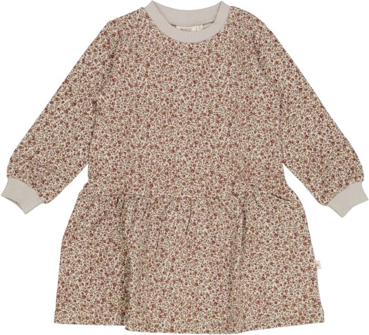 Wheat Dress Zenia Morning Dove Flowers (62 / 3 mnd)