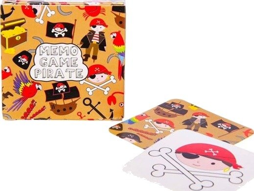 Duckiez Pirate Mini Memoryspill 28 Kort