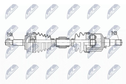 Nty Drivaksel NTY NPW TY 159 Nty Drivaksel NTY NPW TY 159