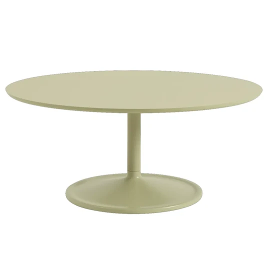 Muuto Soft Coffee Table 95 cm Beige Green Laminate Beige Green