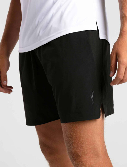 RS Sports Men"s Performance Shorts - Black - XL