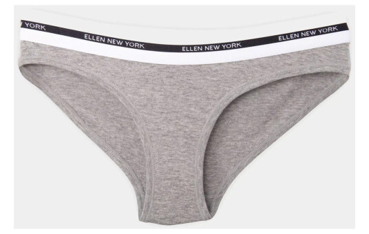 Briefs Grey Melange L  Undertøy