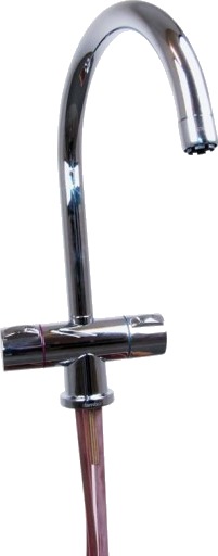 Metro overløpsbatteri B3 200 mm utløpstut. chrome 5   35 liter