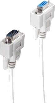 Shiverpeaks Bs78060-2 1,8 M Vga D-Sub Vga D-Sub Hankjønn Hunkjønn Hvit