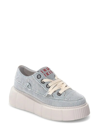 Inuikii Matilda Frayed Denim Blue 40 Inuikii Matilda Frayed Denim Blue 40