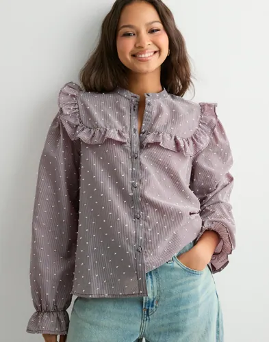 Pieces   Lilla   Pcjennya Ls Shirt Wvn