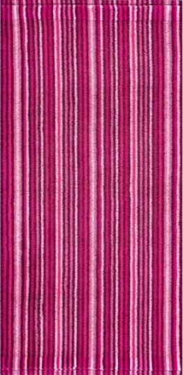 Håndklær Combi Stripes Cassis 50X100 4 Stk