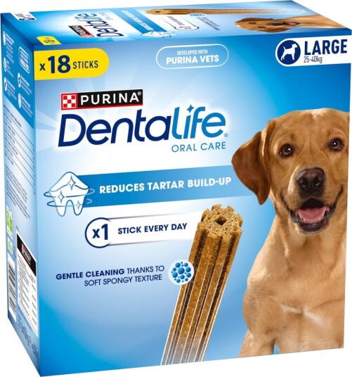 Dentalife Purina Daglig Tannhygiene Snacks For Store Hunder 18 Sticks 6 X 106 G Dentalife Purina Daglig Tannhygiene Snacks For Store Hunder 18 Sticks 6 X 106 G