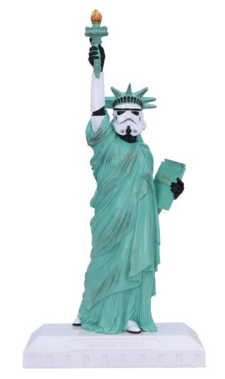 Stormtrooper Statue av Frihetsgudinnen - Samlefigur fra Star Wars Stormtrooper Statue av Frihetsgudinnen - Samlefigur fra Star Wars