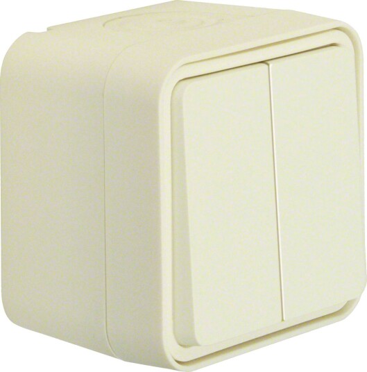 Berker Kronbryter W1 (Komplett) Hvit