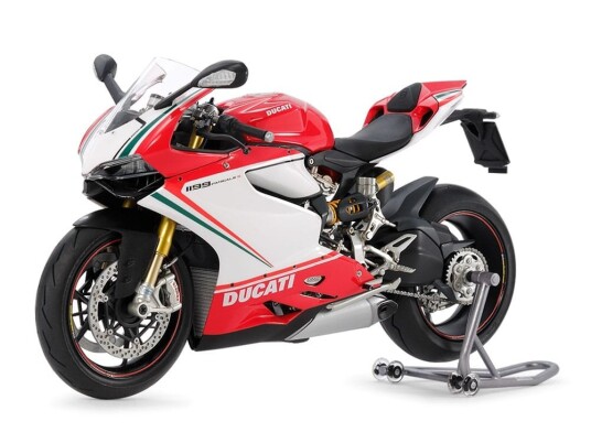 Tamiya 1/12 Ducati 1199 Panigale S Tricolore Modellbygging 14132