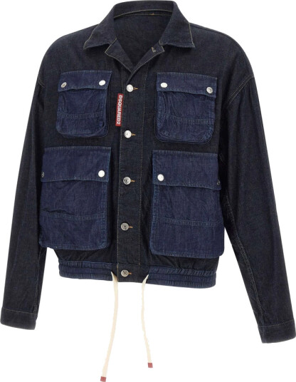 Dsquared2 Herre Jakker Blå L, Dsquared2 Herre Jakker Blå L,