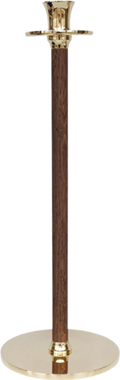 Hilke Collection Alto Basso lysestake 35 cm Gull i Tre