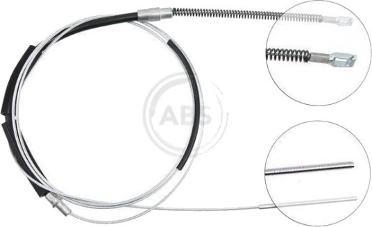 A.B.S. K11556 Tautrekk håndbremse A.B.S. K11556 Tautrekk håndbremse