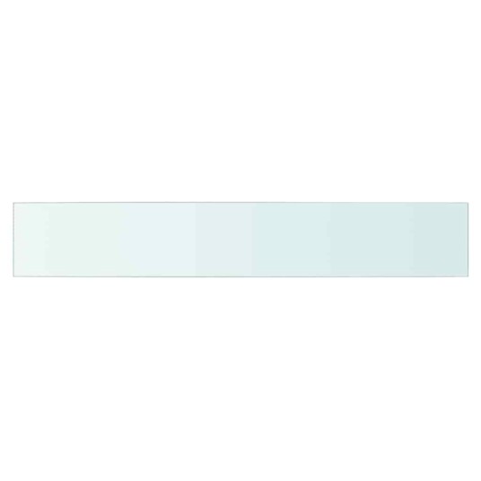 vidaXL Hyllepaneler 2 stk klart glass 90x15 cm vidaXL Hyllepaneler 2 stk klart glass 90x15 cm