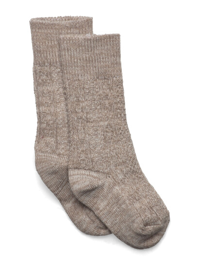 mp Denmark Wally Knee Socks - Beige - 25/28