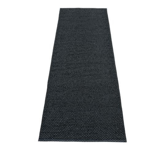 Pappelina Svea matte sort metallic 70x320 cm Pappelina Svea matte sort metallic 70x320 cm
