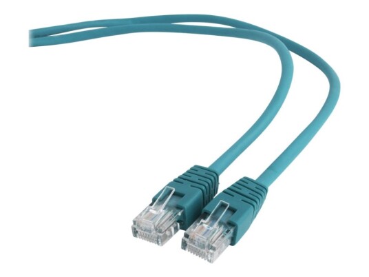 Gembird Koblingskabel Rj-45 Hann Til Rj-45 Hann 25 Cm Utp Cat 5E Formstøpt Uten Hindringer Grønn