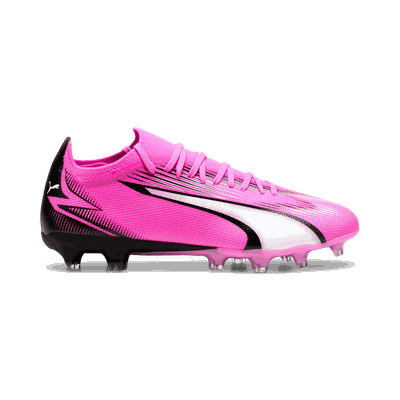 Puma Ultra Match Fg/Ag / Q1 24 fotballsko gress og kunstgress herre Rosa 41