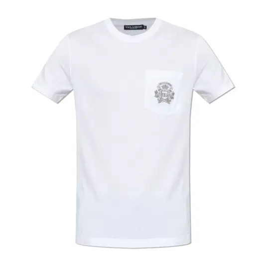 Dolce & Gabbana Herre Topper Hvit XL,
