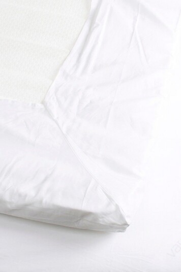 Varnamo of Sweden Kuvertlakan Percale Hvit