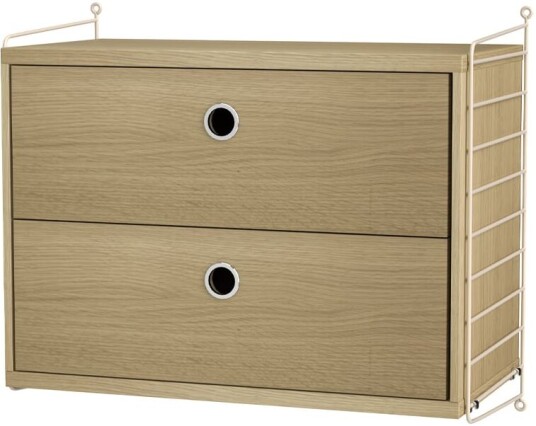 String soverom eik & beige Kombinasjon A
