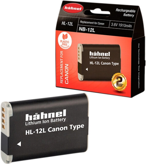 Hähnel Batteri Canon HL-12L Erstatning for Canon NB-12L Hähnel Batteri Canon HL-12L Erstatning for Canon NB-12L