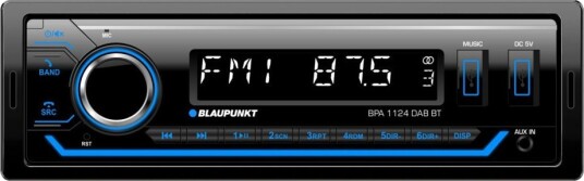 Blaupunkt BPA 1124 DAB BT DAB+, BT, USB, AUX, shortbody