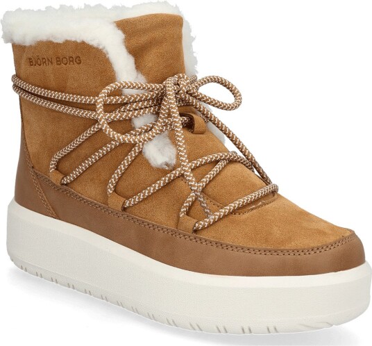 Björn Borg Wooly Lace Up   CARAMEL   37