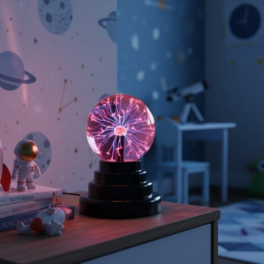 Plasma lampe Ø8,3 cm perfekt for barn og barnlige sjeler