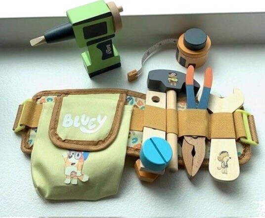 Bluey Bluey Tradies Belt Multi/patterned ONE SIZE Bluey Bluey Tradies Belt Multi/patterned ONE SIZE