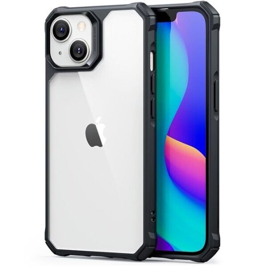 ESR Air Armor iPhone 14 Plus Deksel Gjennomsiktig Hardplast Svart