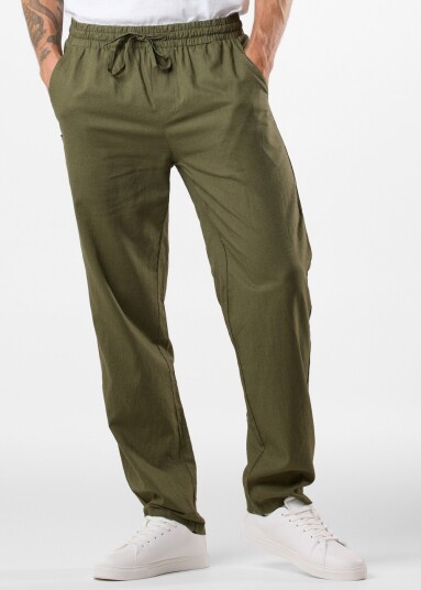 Seaside New Hampshire Linen Pants Lt. Olive L Hverdagsbukser