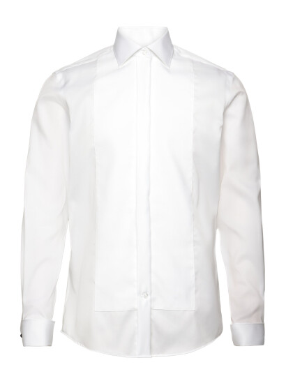 Lindbergh Black Technical :Tuxedo Modern Fit Shirt - White - XXXL Lindbergh Black Technical :Tuxedo Modern Fit Shirt - White - XXXL