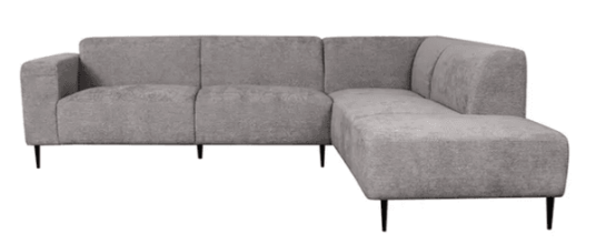Trend Collection – Eden Høyre Hjørnesofa – Stengrå Elite