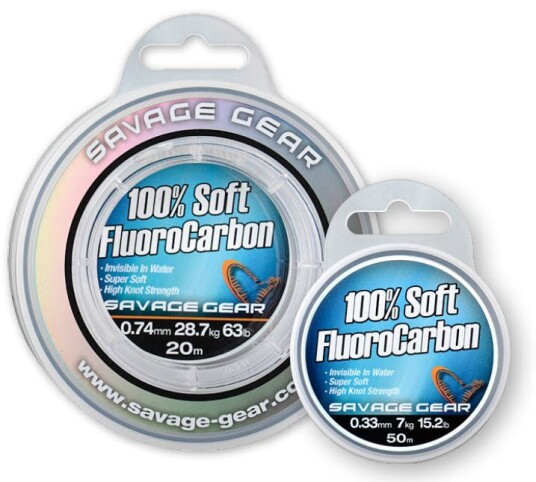 Savage Gear Soft Fluoro Carbon 0.46mm 12.3kg 27lb
