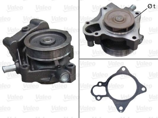 VALEO 506961 Vannpumpe VALEO 506961 Vannpumpe