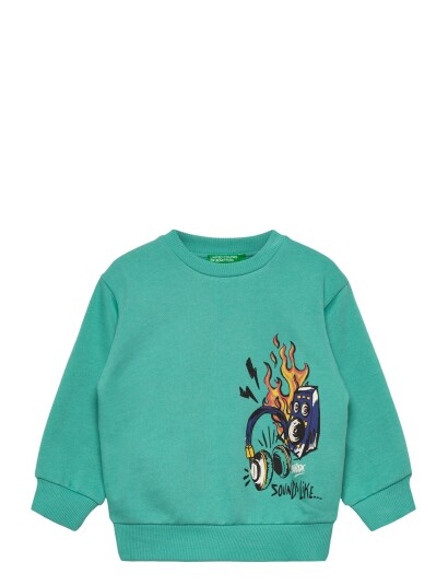 United Colors of Benetton Sweater L/S Green 98 United Colors of Benetton Sweater L/S Green 98